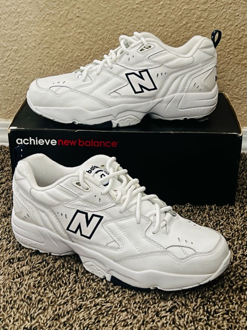 New Balance 1998 Original Women’s WX608 White Color Shoes Size- 12 Extra Wide